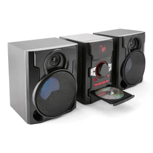 Onn. 100W CD Stereo System with Bluetooth and USB Charging Port
